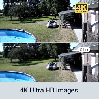 ANNKE Zoom 4K Ultra HD TVI Camera de Securitate 5X Zoom Optic Cu Obiectiv Varifocal 8MP Camera de Supraveghere Bullet 260ft Viziune de Noapte