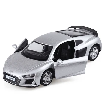 HOBEKARS RMZ 1:36 Diecasts & Vehicule de Jucărie R8 Metal Aliaj de Simulare Masina Sport Model de Masina Trage Înapoi Jucarii Pentru Copii, Cadouri de Ziua de nastere