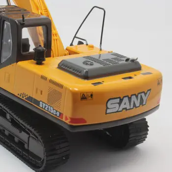 Aliaj Model de Jucărie SANY 1:35 Scară SY215C-9 Hidraulic Excavator Inginerie Mașini de turnat sub presiune Model de Jucărie Pentru Colectie,Decor