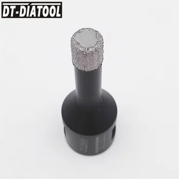 DT-DIATOOL 2 buc/pk Diamant Uscat Gaura Văzut de Foraj Biți de bază cu 5/8-11 sau M14 filet pentru Gresie Portelanata, Granit de Bază de Foraj Biți