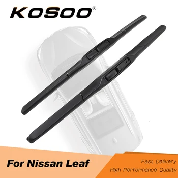 KOSOO Pentru NISSAN Leaf,se Potrivesc J Cârlig Brațele 2010 2011 2012 2013 2016 Accesorii Auto Cauciuc Natural lamelelor Ștergătoarelor Parbrizului