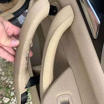 Stânga Dreapta conducătorului Auto Interior Ușa Trageți Mânerul din Piele Acoperi Set Înlocuirea Ansamblului Pentru BMW X3 X4 F25 F26 2010-2016