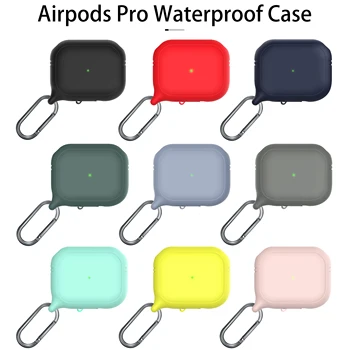Căști Fără Fir Caz Pentru Apple AirPods Pro Silicon De Încărcare Căști Impermeabil Caz Pentru Airpods Bluetooth Capac De Protecție