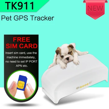 Operare ușoară de Urmărire de localizare Inteligent TK911 câine GPS Tracke APLICAȚIE Gratuită animale de Companie Dispozitiv de Urmărire Istoria traseul de redare Geo-gard