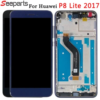Pentru Huawei P8 Lite 2017 Display LCD Touch Screen Digitizer Asamblare Cu Cadru Înlocuitor Pentru Huawei P8 Lite 2017 LCD