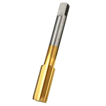 Din Oțel de mare Viteză UNEF Argint si Aur UNEF 1/2 -28 HSS Titan Acoperit Tap & Mor Rotund Set Dreapta Filet Instrument