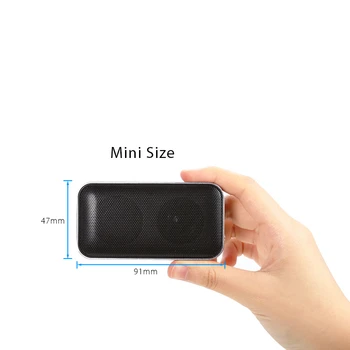 Fără fir Bluetooth Boxe Mini Buzunar Sunetul Muzicii Cutie Handsfree Wireless Difuzor aer liber Subwoofer pentru Smartphone