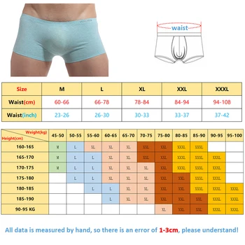 Modal Bumbac Boxeri Respirabil Fără Sudură Alunecare Homme Lenjerie Noua Husă De Confort Brand Sexy Transparent Pantaloni Scurți