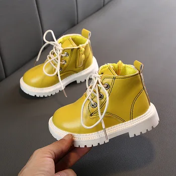 Noua Toamna Iarna Pentru Copii Cizme De Moda Băieți Fete Super Cald Pantofi Copii Băieți Fete Cizme De Zapada Copii Cizme Martin D530