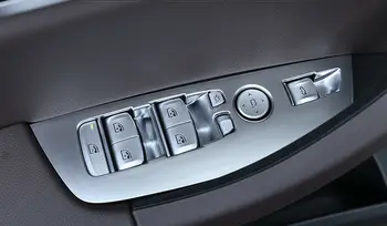 Chrome Geamului capacul panoului ornamental Pentru BMW X4 G02 G01 X3 2018 2019 LHD