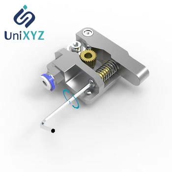 Unixyz Gri Argintiu MK8 Aluminiu J-cap de Extrudare 1,75 mm Filament de Extrudare Bloc bowden pentru Creality CR10-V2 Ender 3 Imprimantă 3D