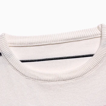 2020 nou brand casual pulover tricotat barbati pulover de îmbrăcăminte de modă topuri haine tricot cu dungi cald barbati pulovere pulovere 91503