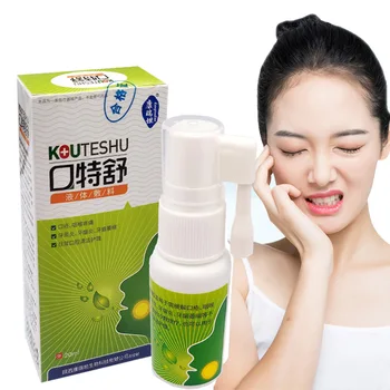 Medicina naturista chineza de Albine și Propolis Spray Oral Gura de curatire Pentru a Reîmprospăta Respirația Pentru Ulcer Faringita de Îngrijire a Sănătății
