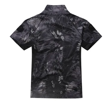 77City Criminal Militare Tactice Tricou Bărbați Vară Uscare Rapidă Armata Camuflaj T-shirt de sex Masculin Respirabil Maneci Scurte T Shirt