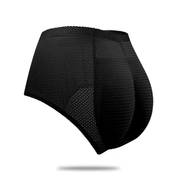 Femeile Hip Potențiator de Plasă Respirabil Fund de Ridicare Căptușit Pantalon fără Sudură de Control, Dar Ridica Chilotei Lenjerie Corset Buttlifter XL