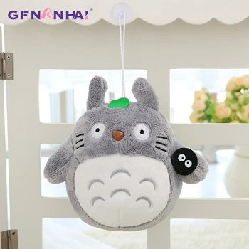 Kawaii Totoro jucărie de pluș 20cm drăguț Miyazaki anime Totoro copilul degetul păpuși umplute jucărie moale pentru copii cadouri