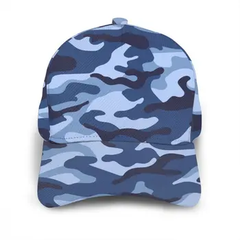 CINESSD Militare de Camuflaj Model Albastru Șapcă de Baseball femei barbati sepci snapback Stil Clasic palarie Casual Sport în aer liber cap