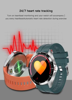 Full touch ceas Inteligent cu 1,28 inch ceas sport Fitness Tracker Tensiunii arteriale mesaj pentru a vă reaminti bărbați femei IOS Android smartwatch