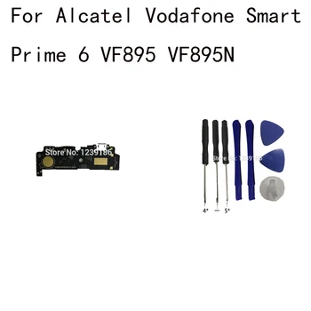Pentru Alcatel Vodafone Smart Prime 6 VF895 VF895N USB Port de Încărcare de Andocare Cu Microfon Bord Modul de Reparare Piese+Instrument