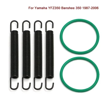 Țeavă de eșapament Izvoare Cârlige Oana Inel de Garnitură Kit Pentru Yamaha YFZ350 Banshee 350 YFZ 350 1987 - 2006 2005 2004 2003 2002 2001 2000