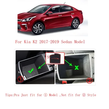 Pentru Kia Rio 4 X-Line RIO 2017 2018 2019 Usi de Interior Groove Mat Poarta slot mat Usa Pad/Cupa Non-alunecare de covoare anti-alunecare autocolant Auto