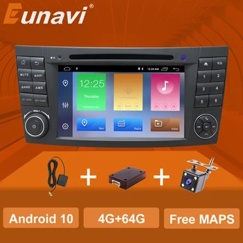Eunavi 2 din Android DVD Auto Radio Audio Multimedia Pentru Mercedes-Benz E-class W211 E200 E220 E300 E350 E240 E280 CLS CLASS W219
