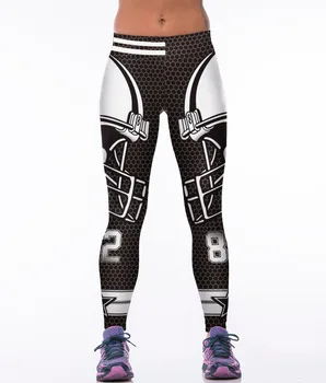 Alb negru Jambiere Pentru Femei Sportive 3D Imprimate Mașină de Active Pantaloni de Corp de Cladire Jeggings Fitness Legins Talie Mare Leggins