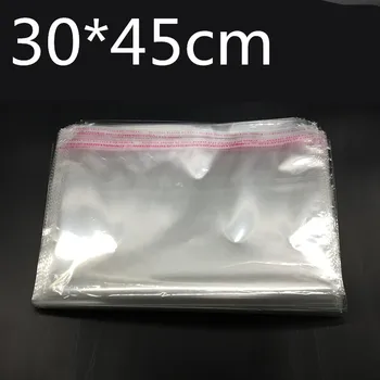 100 Buc Clar Resigilabil Celofan/BOPP/Poli Pungi Transparente Opp Sac, de Ambalare Pungi de Plastic Auto-Adeziv de Etanșare