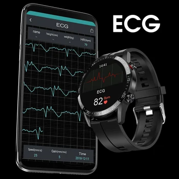 Timewolf Ceas Inteligent Android Bărbați Marele Ecran Smartwatch Ecg Ppg Ip68 apelare Bluetooth Smart Watch Pentru Telefonul Android IOS Iphone 2020