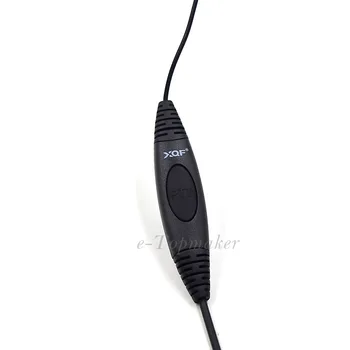 XQF 2 Pin ASV Microfon Cască sub Acoperire Cască Accesorii pentru Portabile de Radio Baofeng UV 5R UV-6R GT-3TP BF-888S UV-5X Walkie Talkie