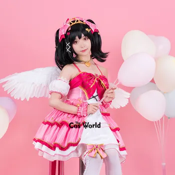 Dragoste Live All Star Smiley Angel Nico Uniformă Rochie Costum Cosplay Anime Costume