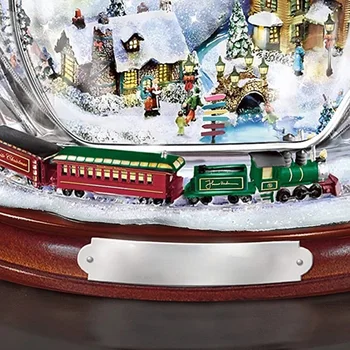 Picturi De Înaltă Calitate-Tara Minunilor Express-Masterpiece Edition Cristal De Zăpadă Figurine