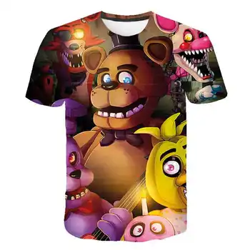 De Vară 2020 Cinci Nopți La lui Freddy surori Tricouri Haine pentru Copii de 5 Freddys Bluze Copii, Camasi de Îmbrăcăminte pentru Băieți camisetas