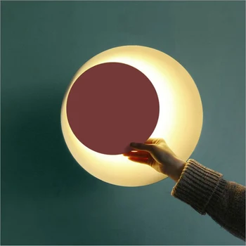 Nordic Macaron Lampă de Perete Personalitate Creatoare de Perete LED Lumini de Plafon Lampă Dual-scop Lampa