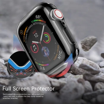 Curea + Caz pentru Apple Watch Seria 6/SE/5/4/3/2 42mm 44mm 38mm 40mm din Oțel Inoxidabil Brățară WatchBands Adaptor pentru iWatch Trupa