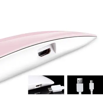 Monika 6w profesionale mini pliere UV pentru unghii cu LED cuptor mini uscare rapidă acasă portabil gel lac de unghii uscator portabil USB cab