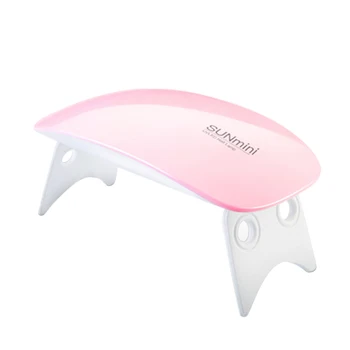 Monika 6w profesionale mini pliere UV pentru unghii cu LED cuptor mini uscare rapidă acasă portabil gel lac de unghii uscator portabil USB cab