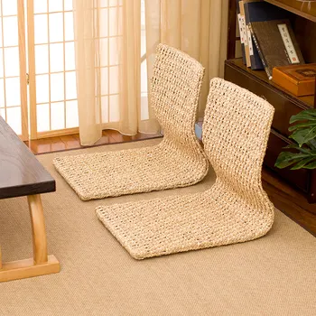 Stil japonez tatami fără picioare scaun de paie rattan scaun, pat, scaun calculator singură fereastră golf scaunului și scaun de camera