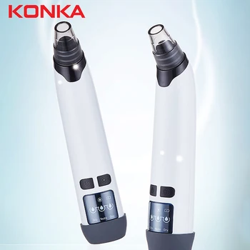 Konka Electric Pete Remover Alb Profundă Față de îngrijire a pielii de Îngrijire Cosuri Instrumente de Vid Porilor Filtrului de Comedoane Acnee Îndepărtare