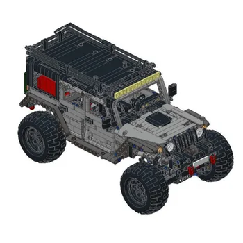 1260Pcs 1:10 Vehicul Off-Road Blocuri de Control de la Distanță Masina de Cărămizi de Jucărie MOC Stem Jucărie Pentru Copii Jucarii-Cadou Dinamic Versiune