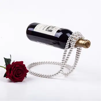 Magic 3D Metal Pearl Whisky Rack de Vin din Oțel Inoxidabil suport Suport Suport Decor Acasă Baruri Accesorii Decor de Masă