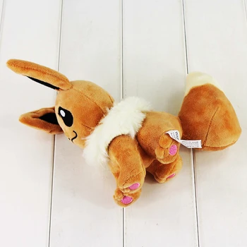 10buc/lot 20cm Eevee Jucărie de Pluș Anime Brinquedos Eevee Drăguț animale de Pluș pentru Copii