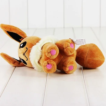 10buc/lot 20cm Eevee Jucărie de Pluș Anime Brinquedos Eevee Drăguț animale de Pluș pentru Copii