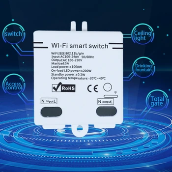 Smart Home WiFi Wireless Switch Module Pentru Apple Pentru Android APP Smart Control Comutator de Control de la Distanță Comutator de Alimentare