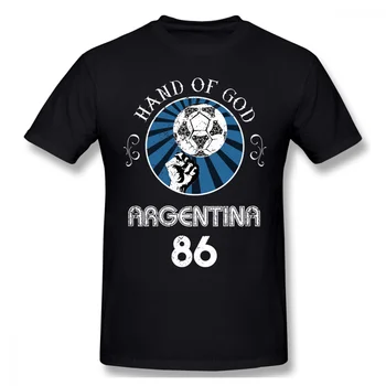 Mâna Lui Dumnezeu Esențiale Homme T-Shirt Diego Maradona, Unul dintre Cel mai Mare Jucător de Fotbal, Tricouri de Bumbac Pur Supradimensionate, cu Maneci Scurte