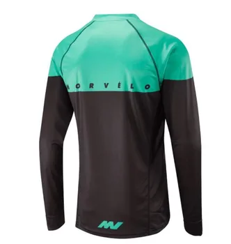 Morvelo mtb Verde Lightweight jersey DH pantă biciclete de Curse motocross tricouri de ciclism MX motocross maneca Lunga echipament de echitatie