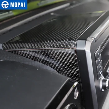 MOPAI Accesorii de Interior pentru Suzuki Jimny JB74 Fibra de Carbon CD Auto cu Ecran Partea de Sus Decor Ornamental Acoperire pentru Suzuki Jimny 2019+