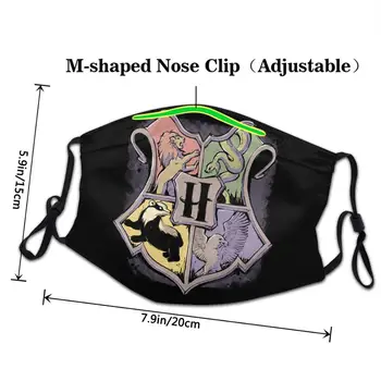 Harry dragoste-Potter Hogwarts DIY masca de protecție lavable mascarilla con filtro reutilizable gura masca reutilizabile copii