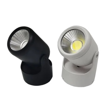 De înaltă calitate Estompat de Rotație Spoturi cu LED-uri Montat pe o Suprafață de ajustare COB AC85-265V 5W 10W 15W LED Lampă de Plafon lumini la fața Locului
