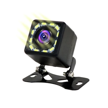 12 LED-uri Impermeabil Parcare Auto Reverse Camera Universal Compatibil pentru Toate Masinile de Viziune de Noapte Reglabil Braket